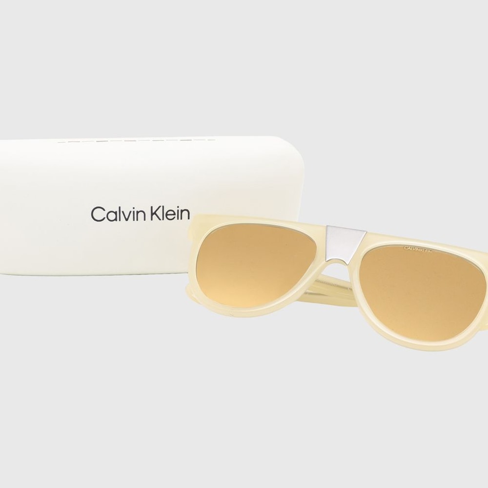 Calvin Klein Sunglasses Light Yellow – tilbehør – foto 3 af 4
