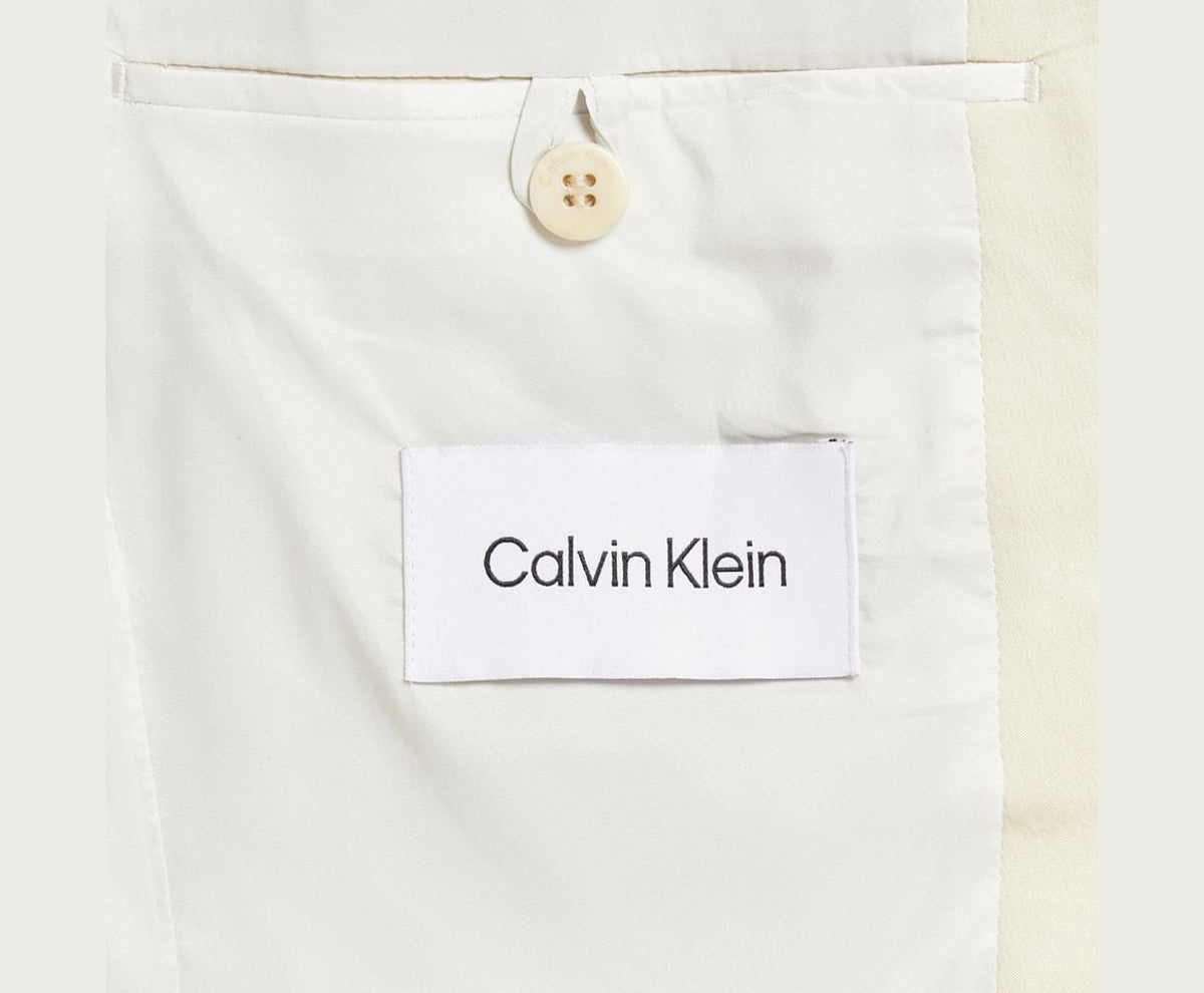 Calvin Klein Suit jacket Beige – veste – photo 4 sur 6