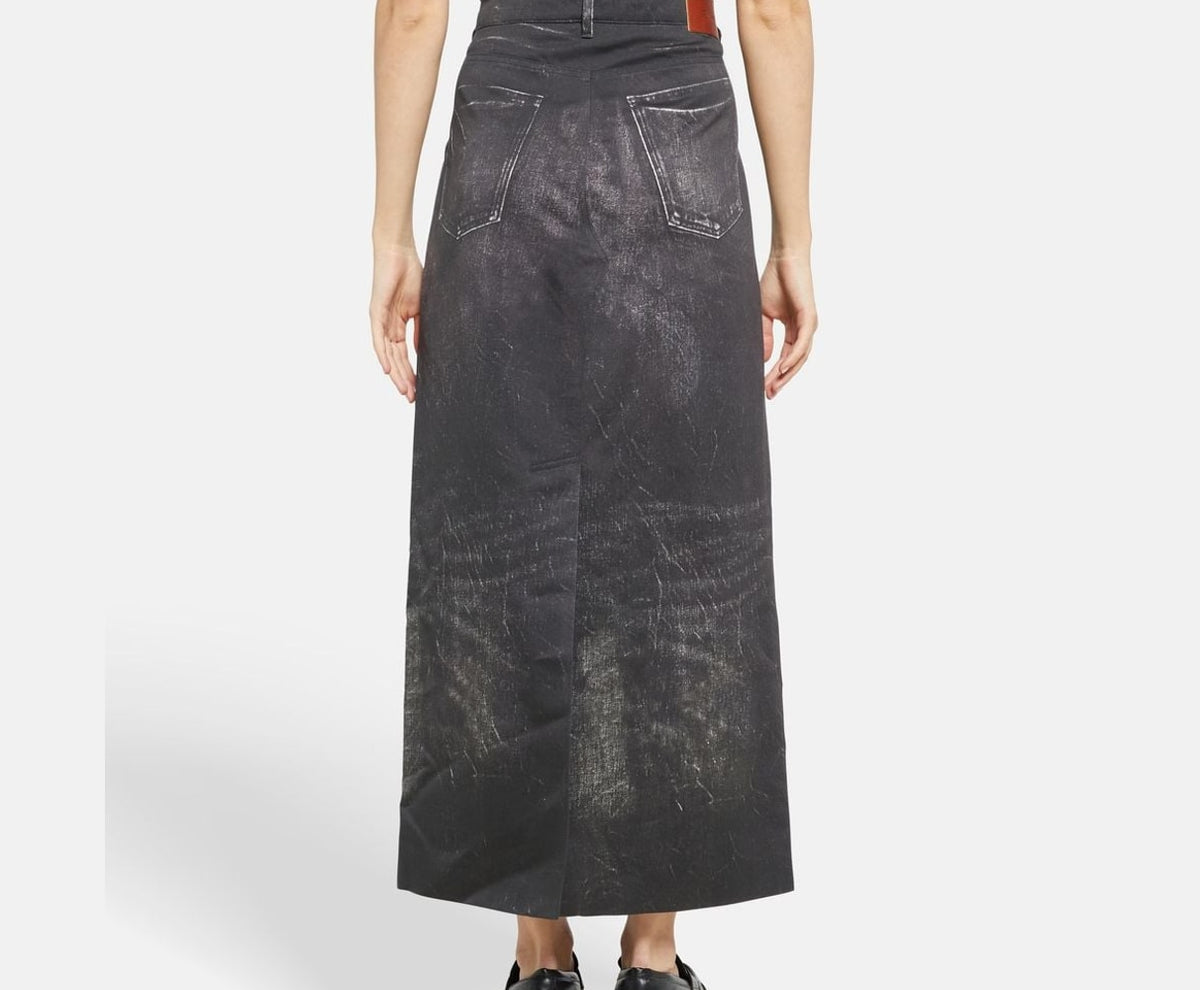 Calvin Klein Denim skirt Black – фото 4 з 5