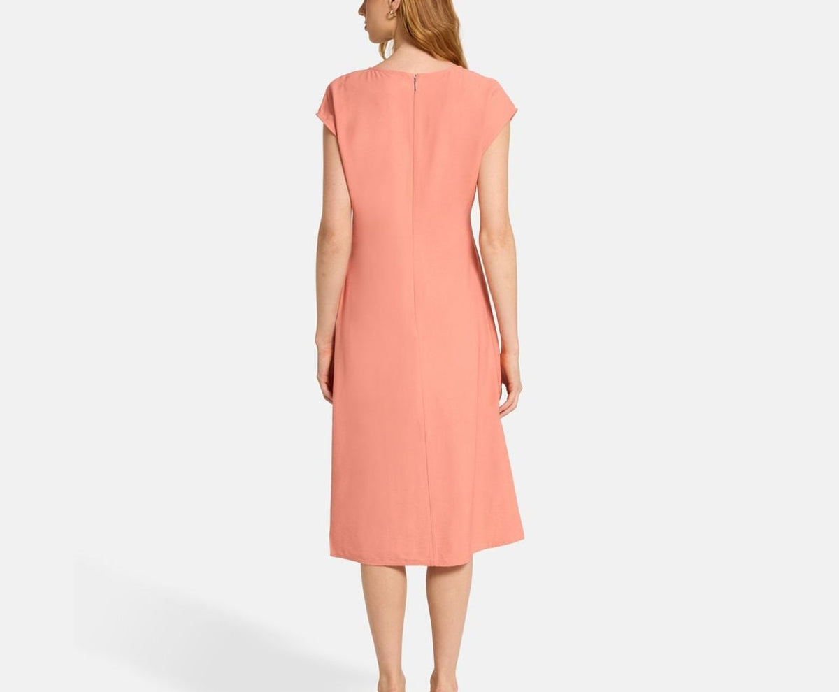 Calvin Klein Midi dress Orange – tøj – foto 4 af 5