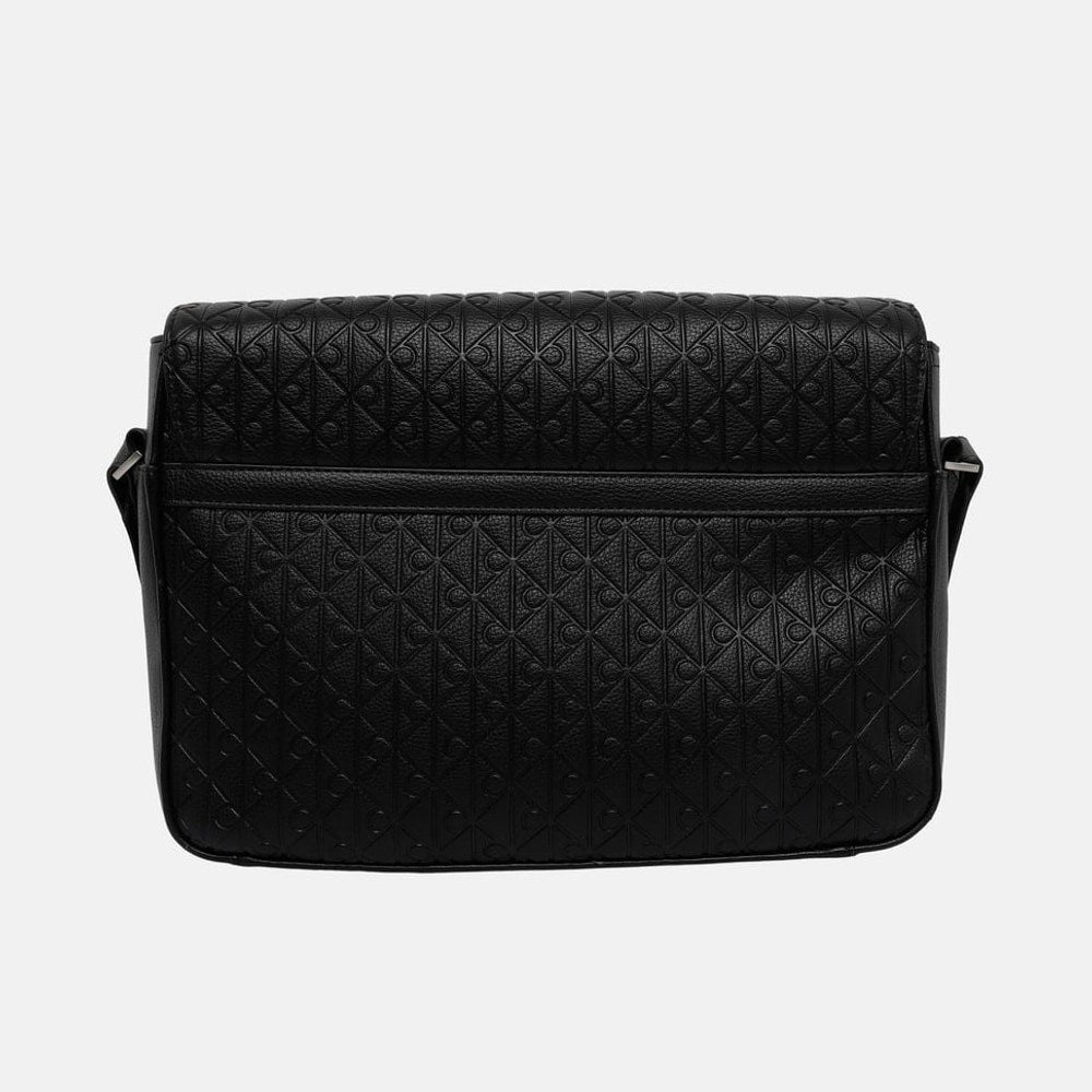 Calvin Klein Cross-body bag Emblem Black – чанта – снимка 4 от 5