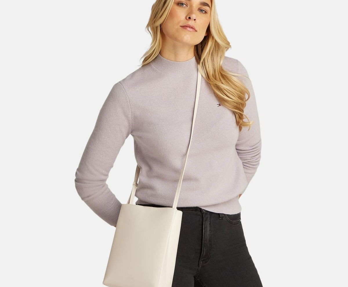 Calvin Klein Leather cross body bag White – bolso – foto 5 de 5