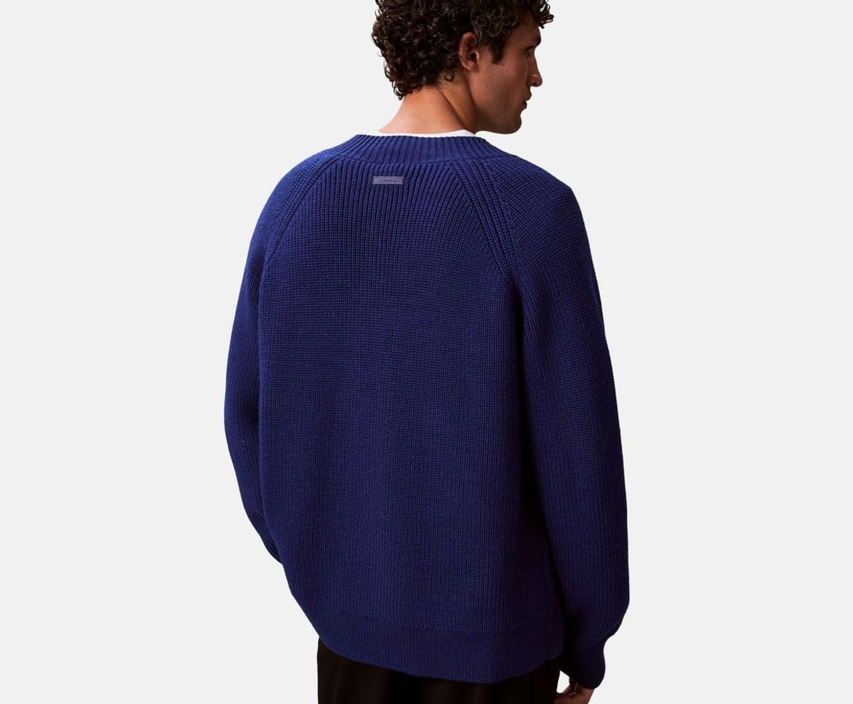 Calvin Klein Wool-blend pullover Blue – hoodie – photo 4 of 5