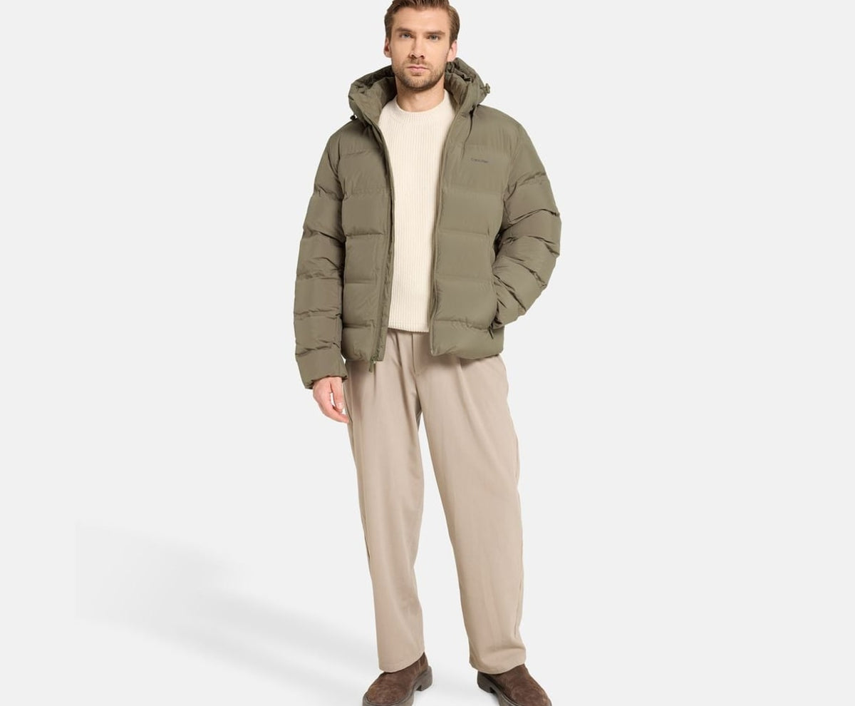 Calvin Klein Down jacket Taupe – giacca – foto 5 di 5