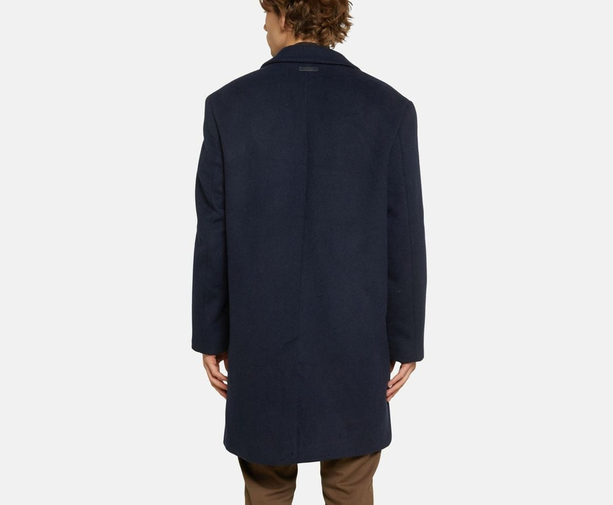 Calvin Klein Wool-blend coat Blue – geacă – fotografia 4 din 6
