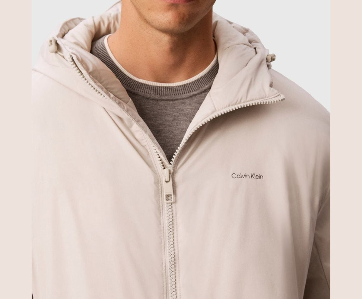 Calvin Klein Transitional jacket Off-white – bunda – fotka 3 z 5