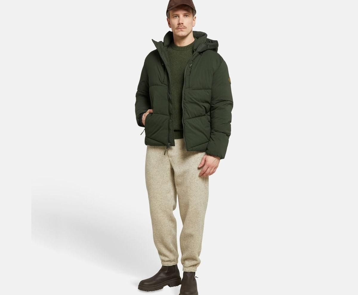 Timberland Quilted jacket Green – jakke – foto 5 af 5