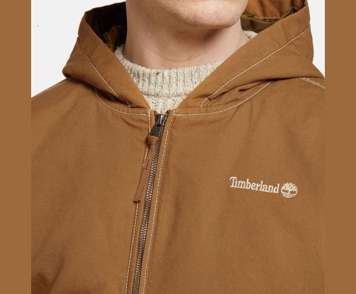 Timberland Bomber jacket Brown – bunda – fotka 3 z 5