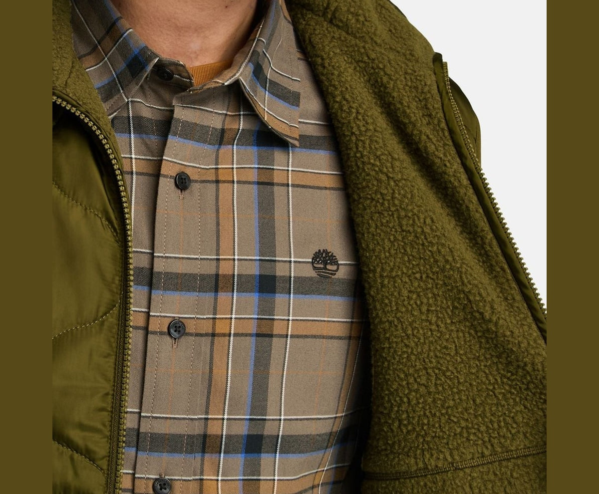 Timberland Reversible gilet Newton Khaki – îmbrăcăminte – fotografia 3 din 5