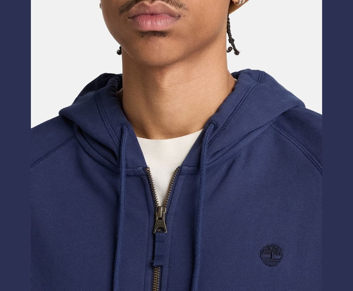 Timberland Hooded sweat jacket Exeter River Midnight Blue – felpa – foto 3 di 5
