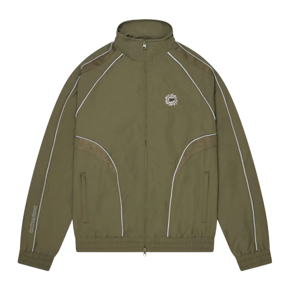Broken Planet Reflective Performance Jacket Khaki Green