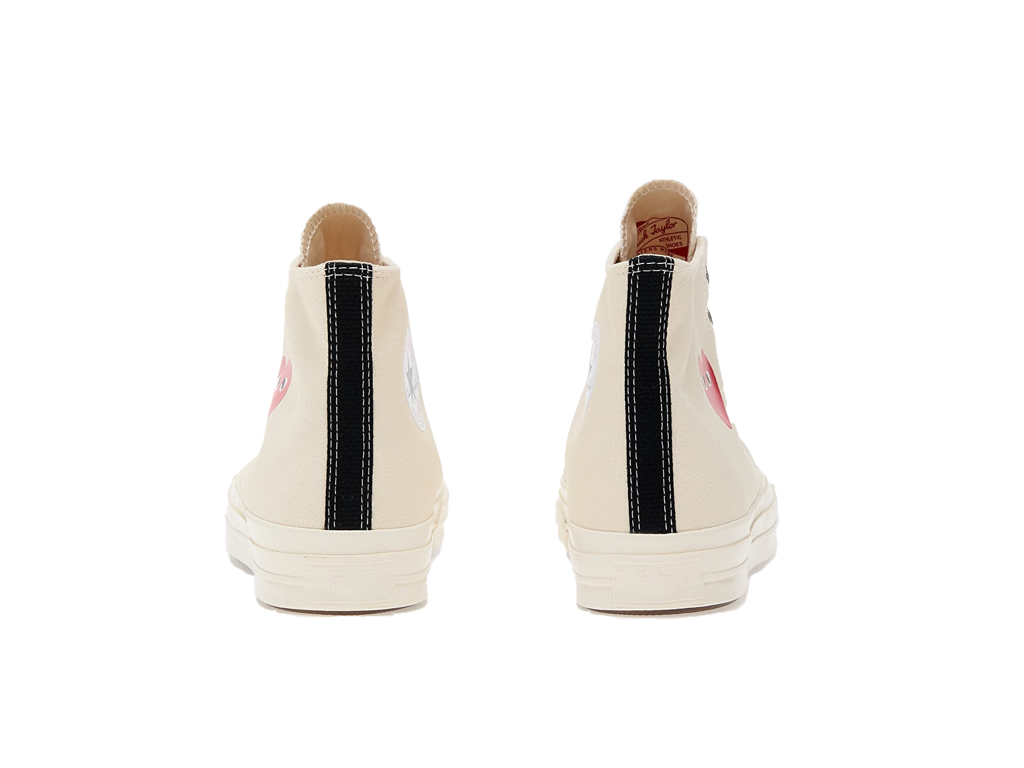 Comme des Garçons Play x Converse Chuck 70 High Milk – lenkkarit – kuva 3/3