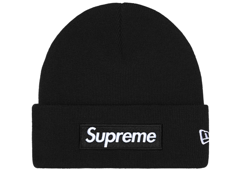 Supreme New Era Box Logo Beanie (FW25) Black-Supreme-pikastore.cz