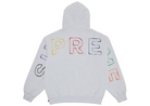 Supreme Frayed Hooded Sweatshirt Heather Grey-Supreme-pikastore.cz