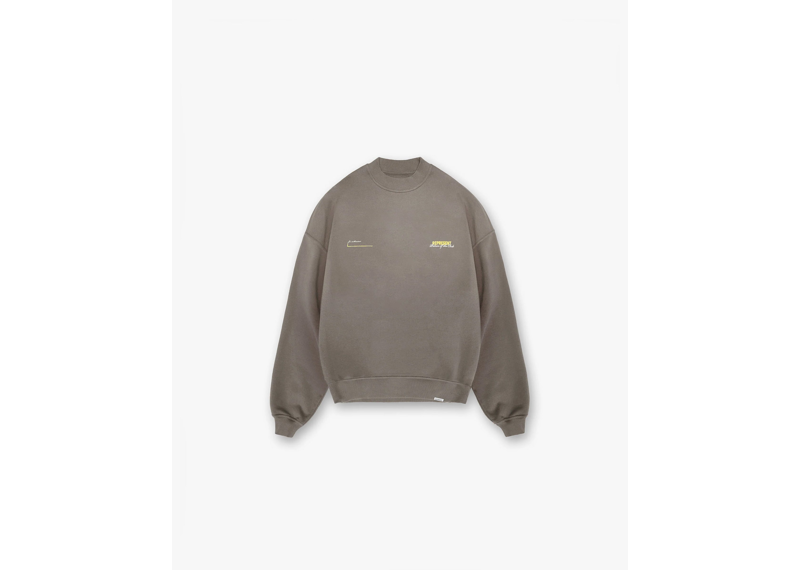 Represent Patron Of The Club Sweater Washed Olive-Represent-pikastore.cz