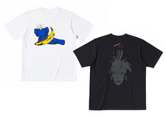 Kaws x Uniqlo Warhol UT Graphic 471321/476352 T-shirt Set White/Black