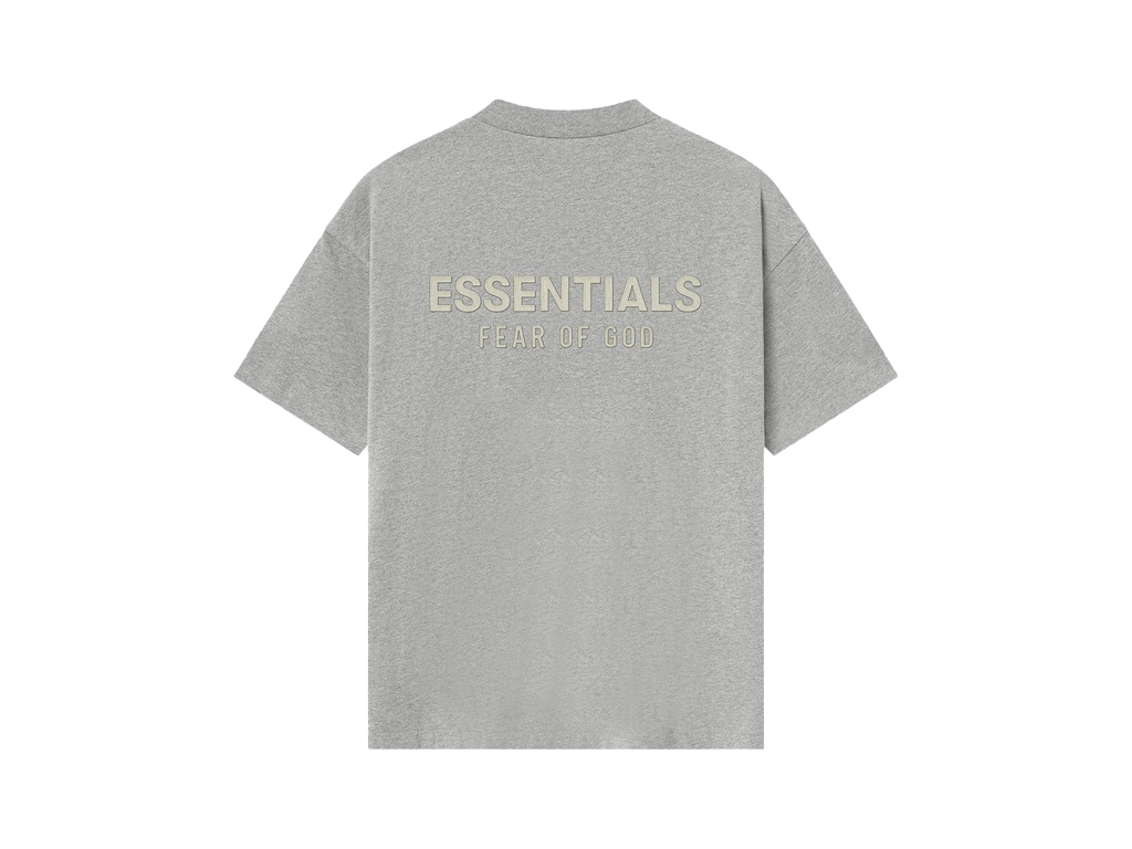 Fear of God Essentials Classic Tee Concrete Heather