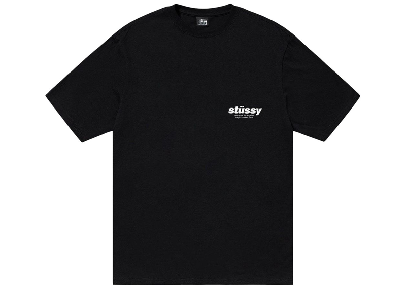 Stussy Rollers Tee Black-Stussy-pikastore.cz