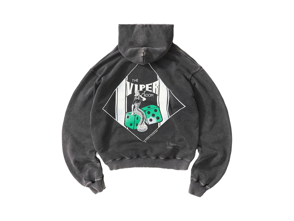 Represent x The Viper Room Dice Hoodie Vintage Grey-Represent-pikastore.cz