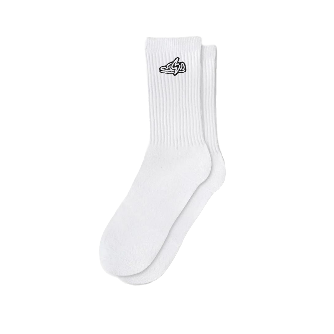 Socks White Pikastore - Capkov Embroidery-Apparel & Accessories-Capkov Embroidery-pikastore.cz