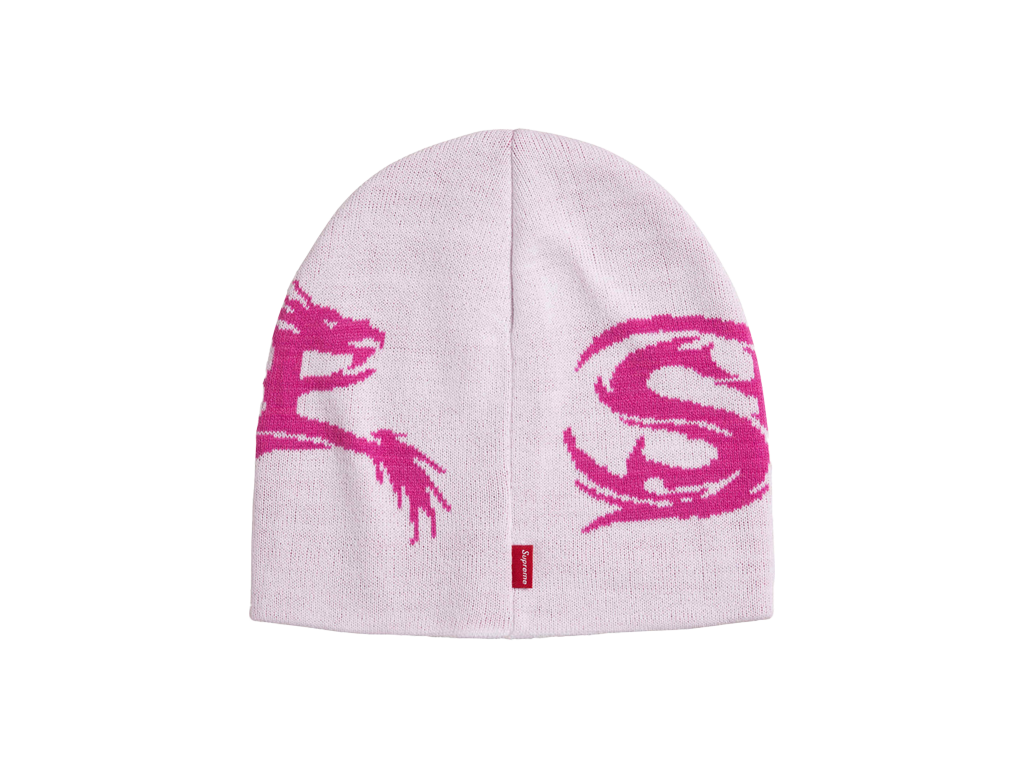 Supreme Dragon Beanie White