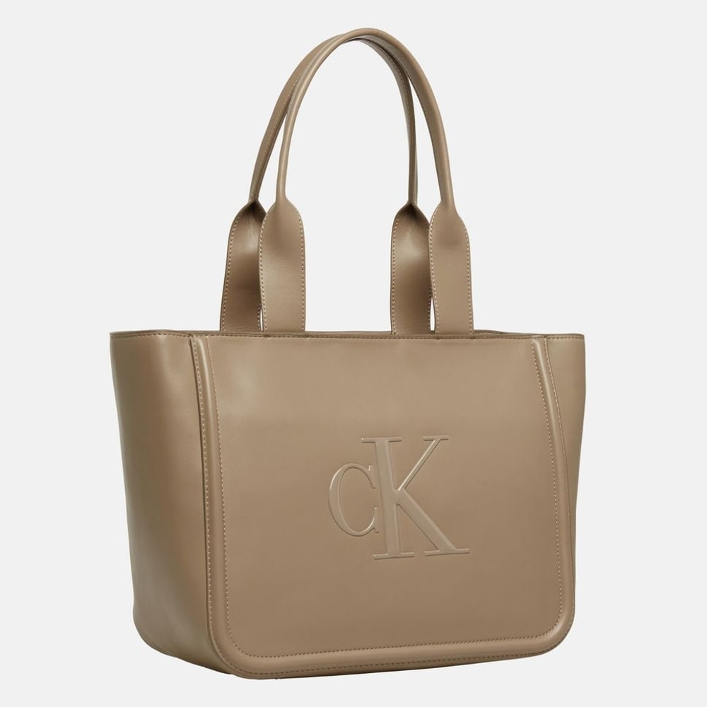 Calvin Klein Tote Bag Taupe – taška
