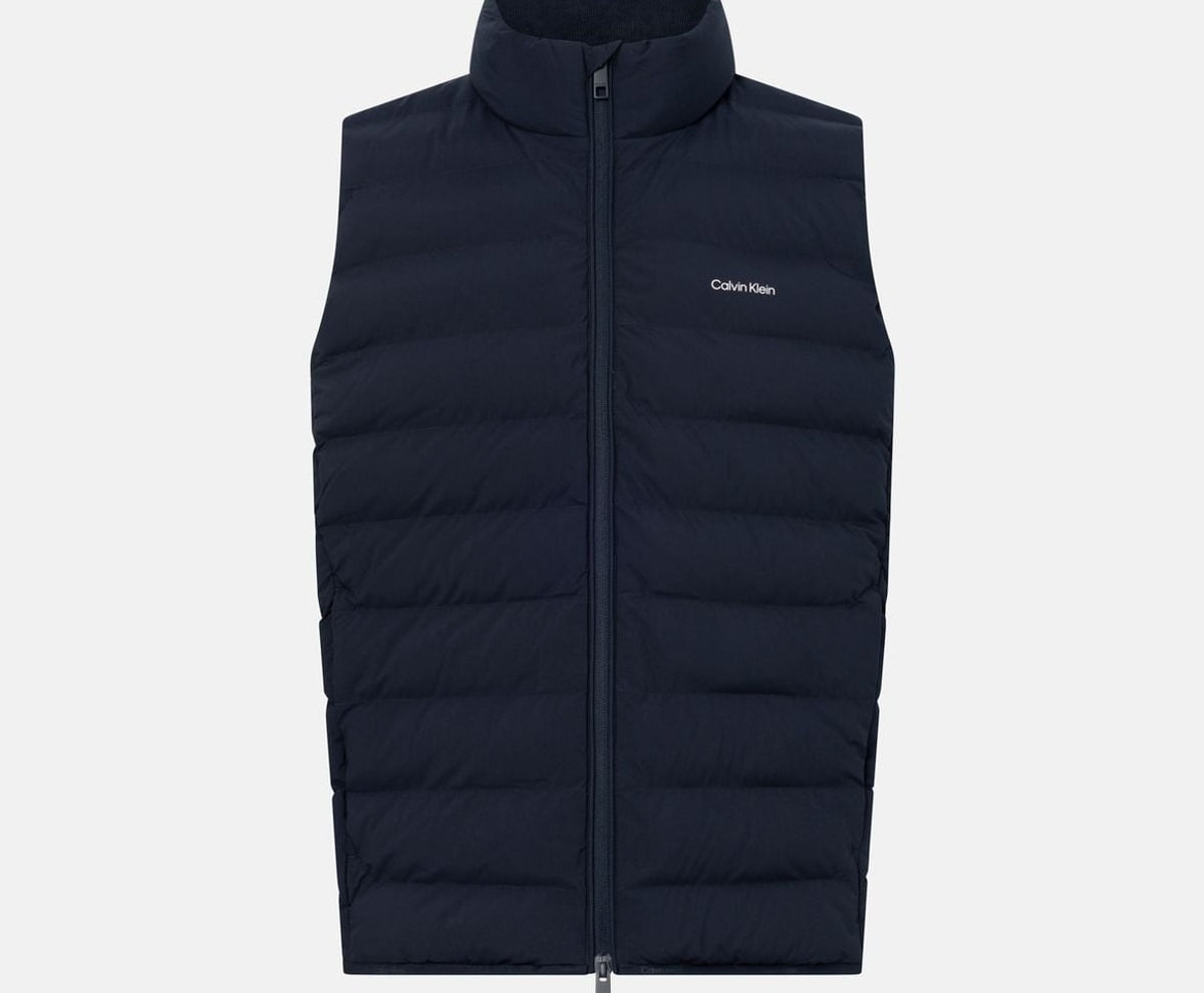 Calvin Klein Quilted gilet Dark Blue – îmbrăcăminte