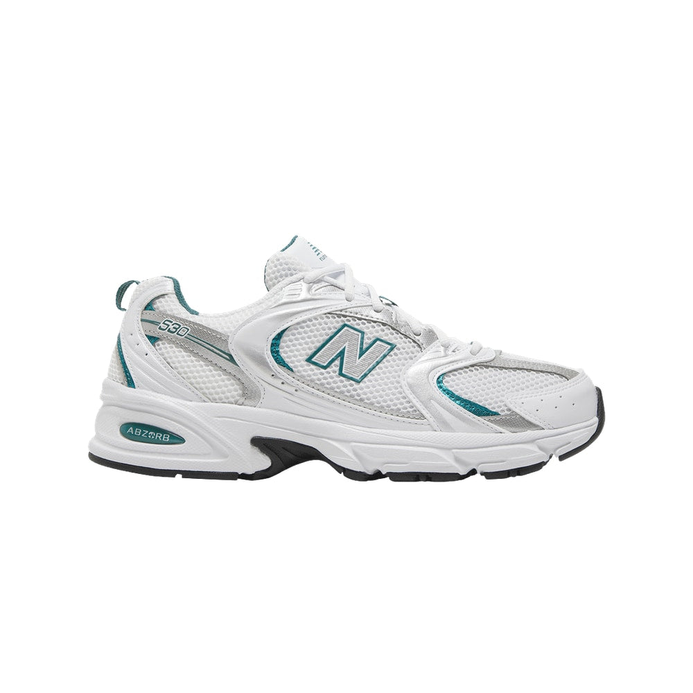 New Balance 530 White Silver Green – boty, bílá