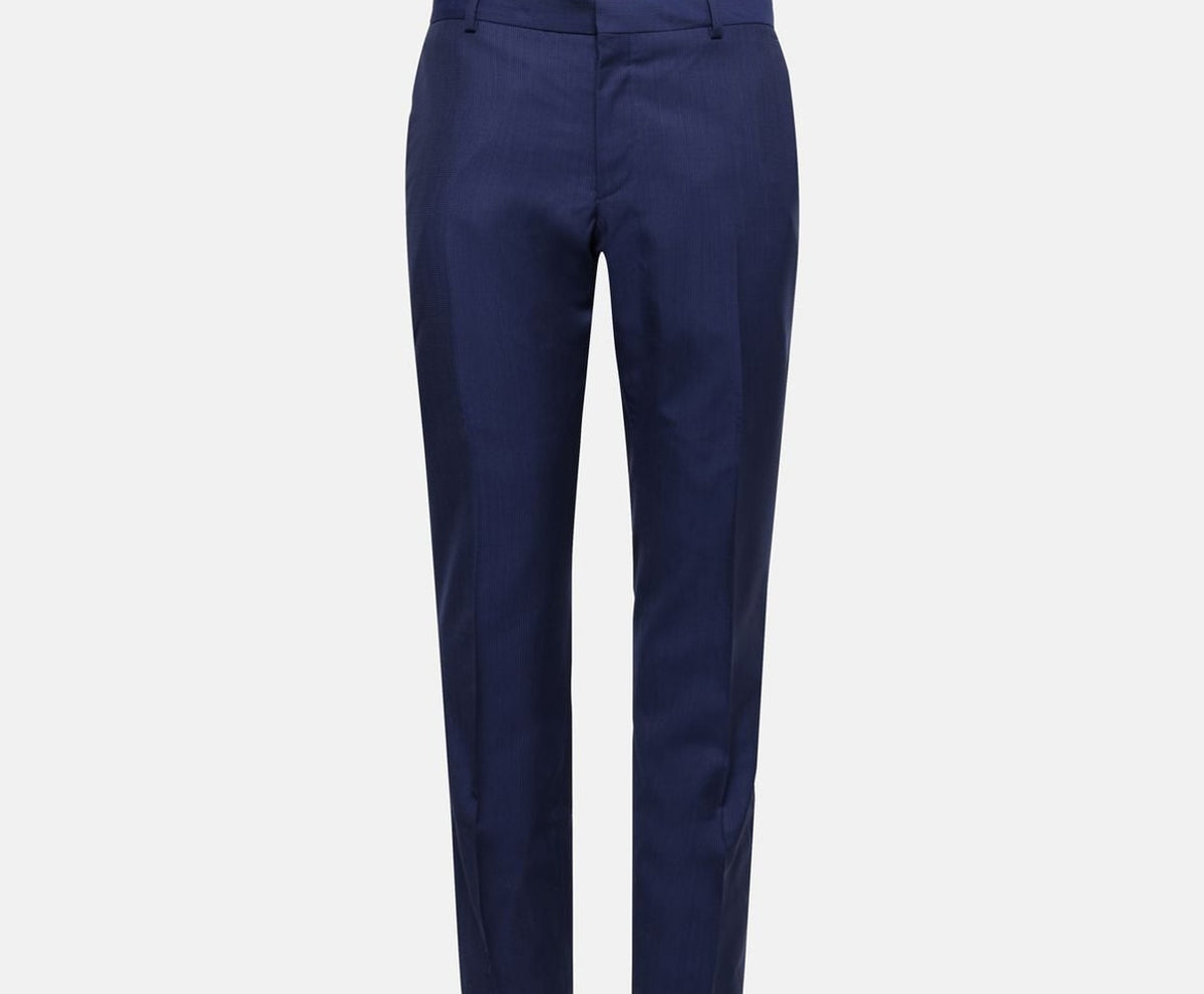 Calvin Klein Wool trousers Midnight Blue – pantalon
