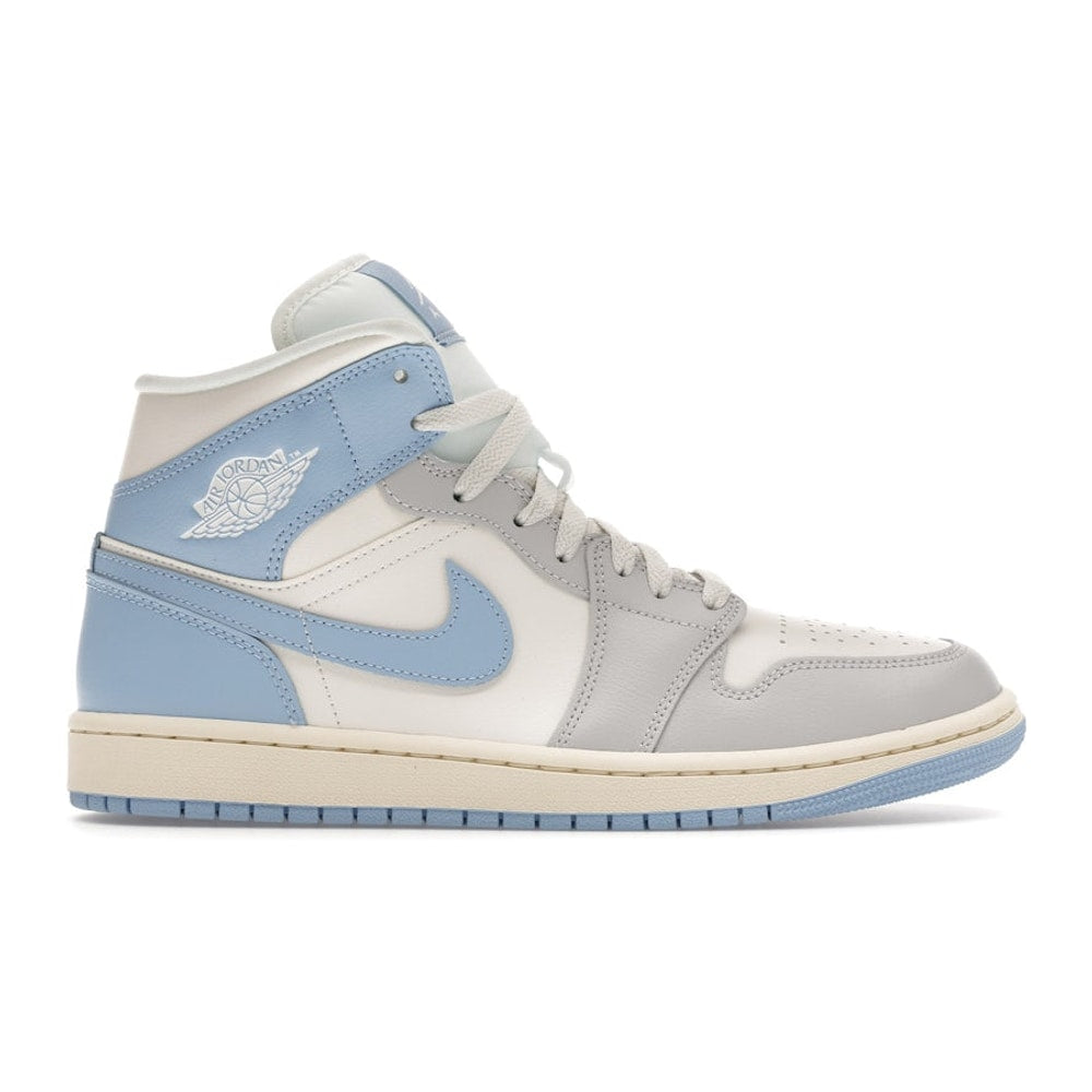 Air Jordan Jordan 1 Mid Psychic Blue Sail Coconut Milk (Women's)