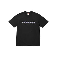 Supreme Skulls Spellout Tee Black