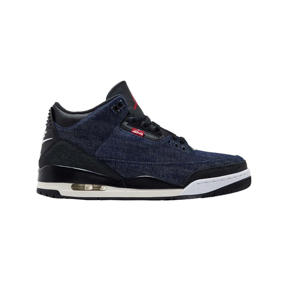 Levis x Air Jordan 3 Retro SP Denim Blue – boty, modrá