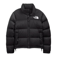 The North Face Womens 1996 Retro Nuptse 700 Fill Packable Jacket Recycled TNF Black