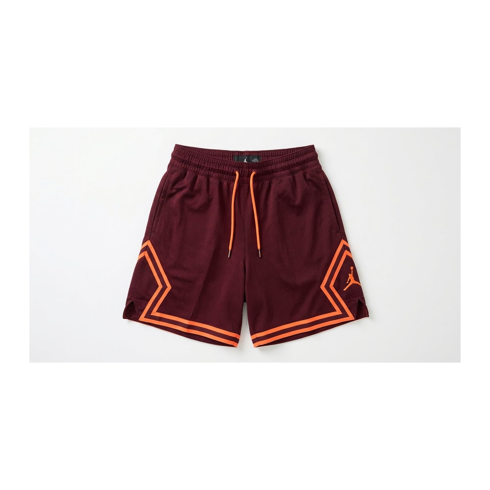 Air Jordan Jordan Sport Women's Diamond Shorts Night Maroon / Orange Pulse – shorts