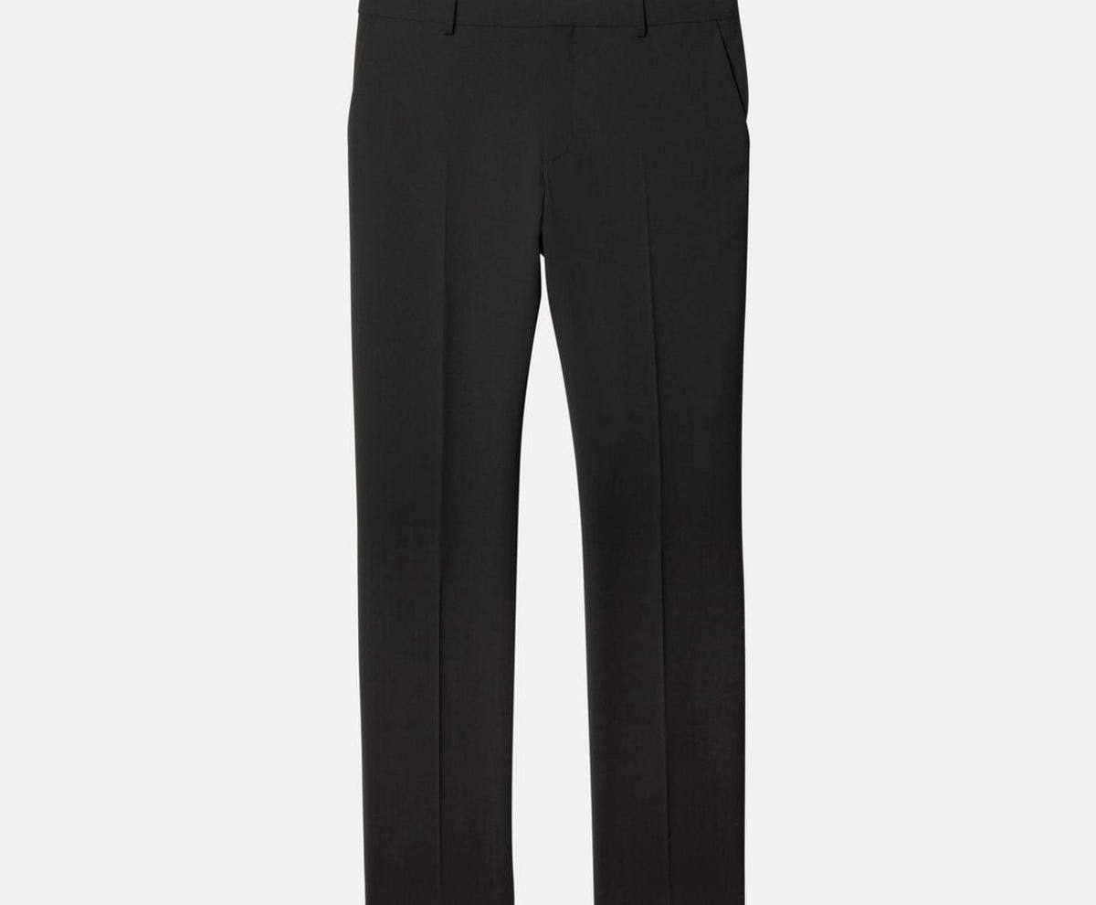 Calvin Klein Wool trousers Black – pantaloni, negru