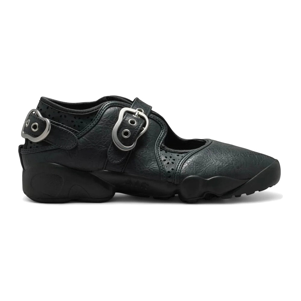 Nike Air Rift Leather Anthracite Metallic Silver (Women's) – tenisky, černá