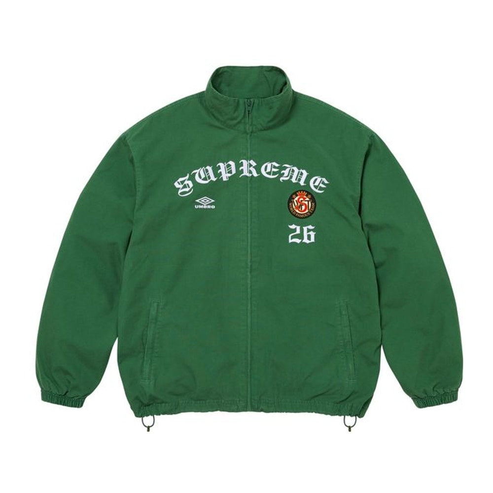 Supreme x Umbro Cotton Ripstop Track Jacket Green – takki