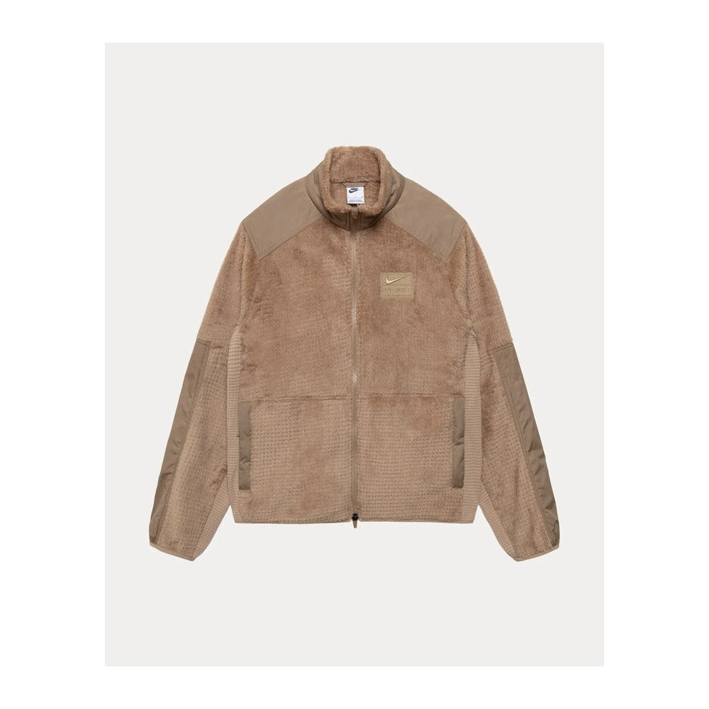 Stussy x Nike High-Loft Full-Zip Jacket Pine Nut – jakke