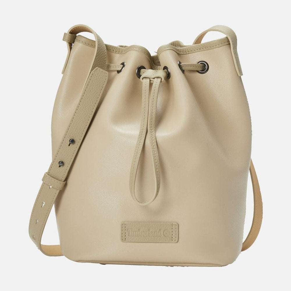 Timberland Leather backpack Sand – väska