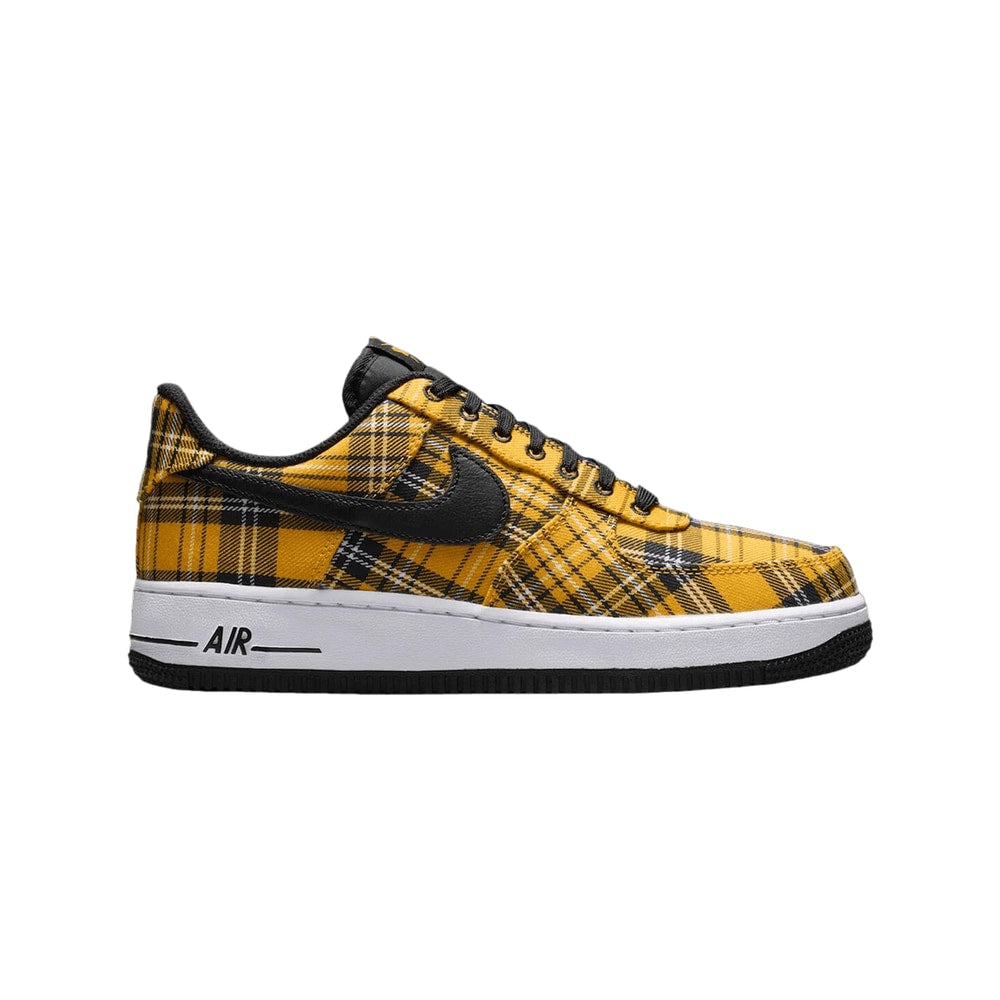 Nike Wmns Air Force 1 Low Yellow Plaid – взуття, помаранчевий