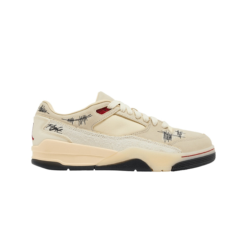 Who Decides War x Air Jordan Wmns Jordan Flight Court The World Is Your Court - Crèpe – cipele, bež