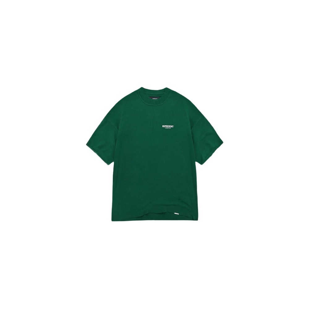 Represent Owner's Club T-Shirt Racing Green/White – t-shirt, grøn