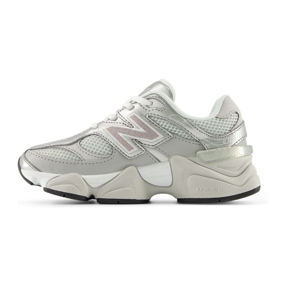 New Balance 9060 Lace Grey Silver – pantofi