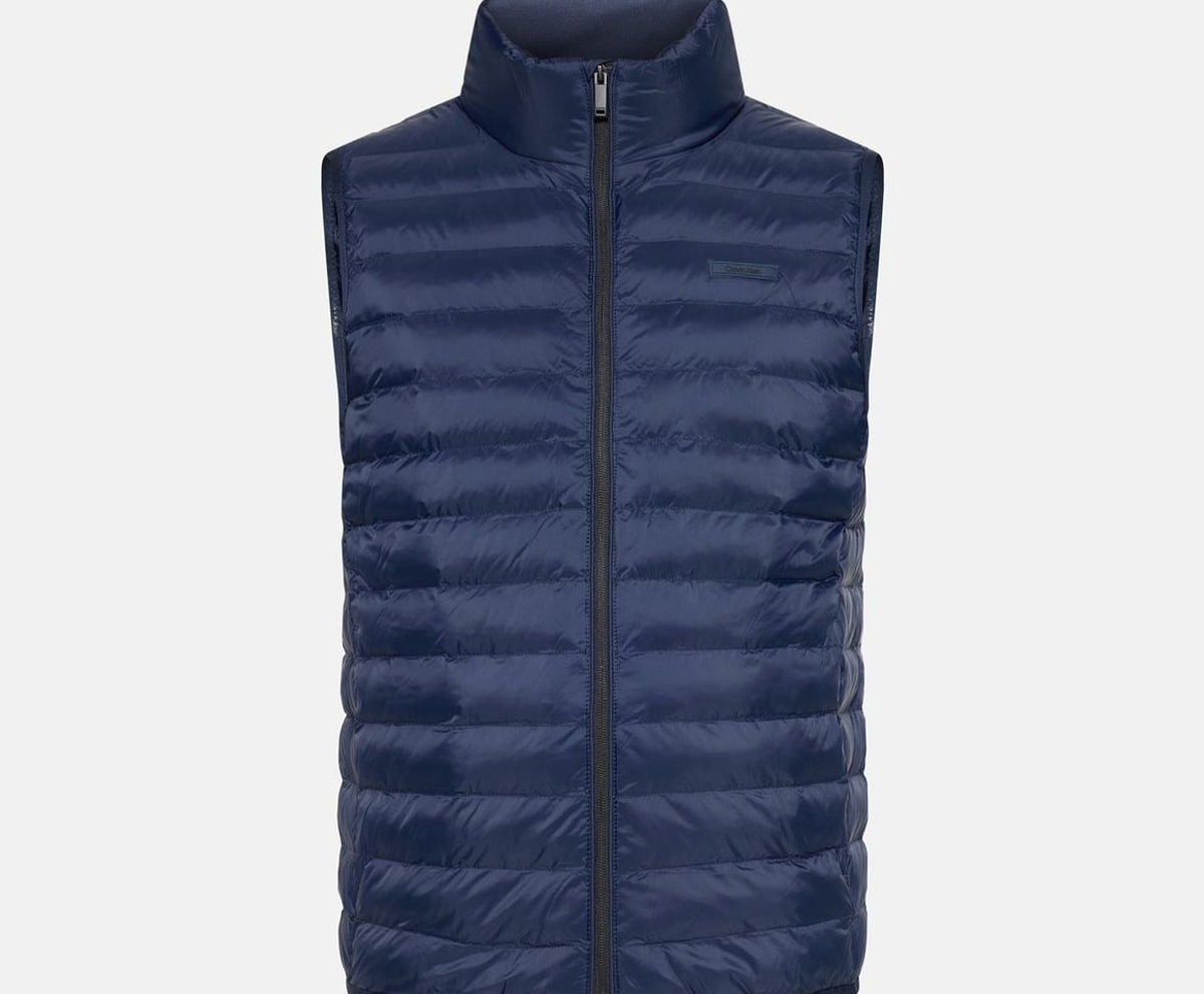 Calvin Klein Gilet Dark Blue – kleding