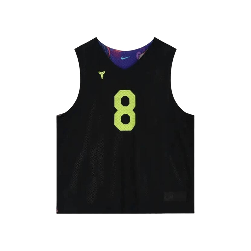 Nike Kobe Dri FIT Reversible Jersey Black/Bright Crimson – top, černá
