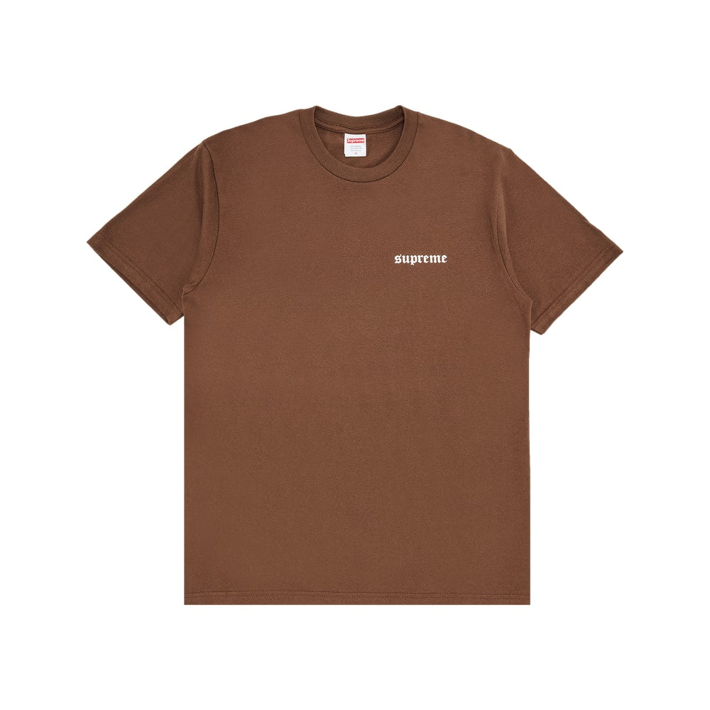 Supreme Target Tee Brown