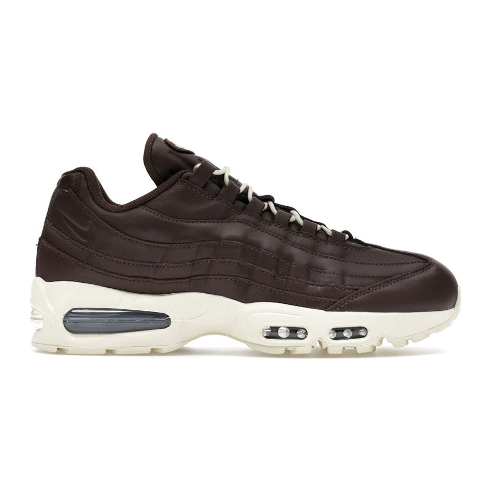 Nike Air Max 95 QS Big Bubble Baroque Brown Leather – tenisky, červená