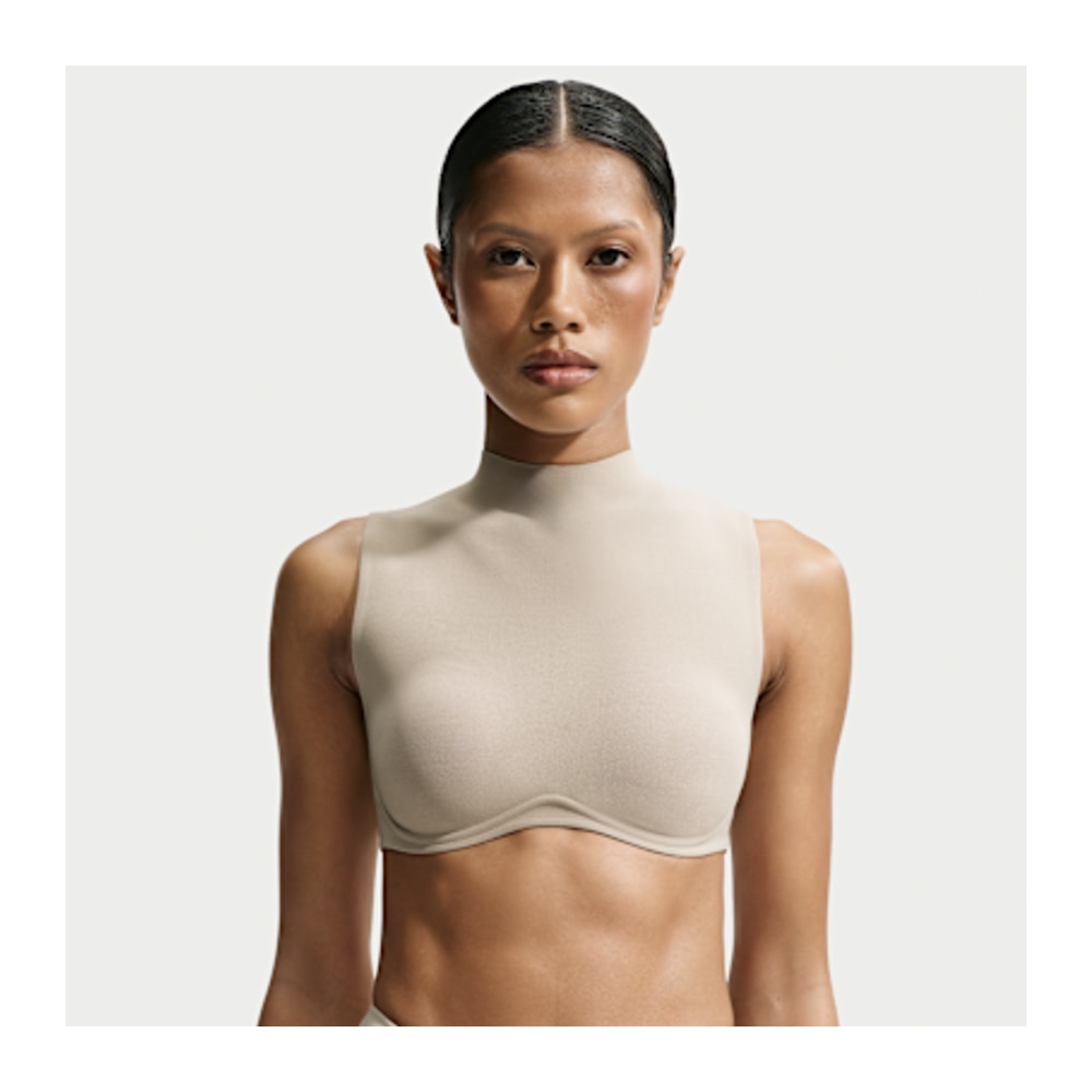 Nike NikeSKIMS Studio Stretch Halter Bra Linen (Women's) – футболка
