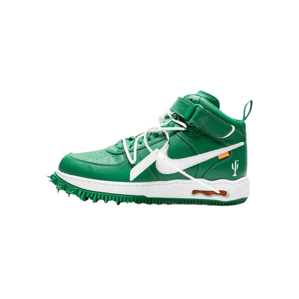 Off-White x Nike Air Force 1 Mid SP Leather Pine Green