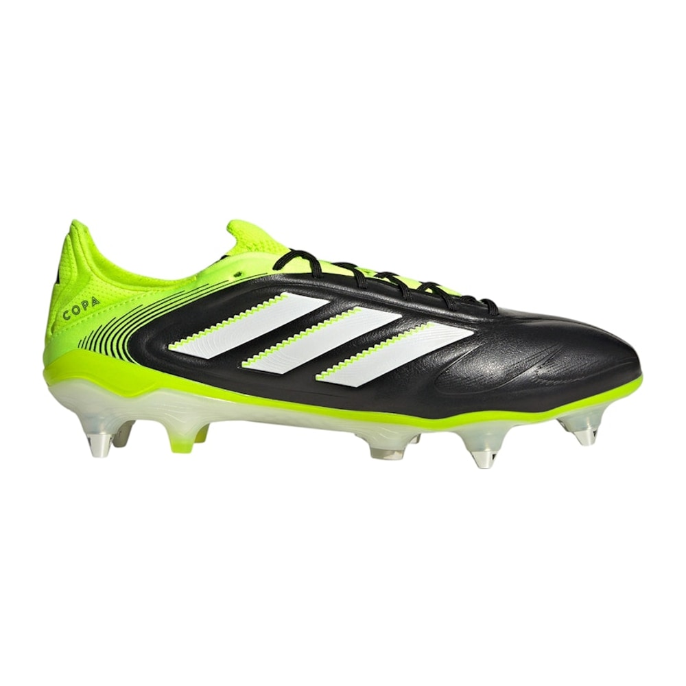 adidas Copa Pure 3 Elite SG Core Black Cloud White Lucid Lemon – scarpe, verde
